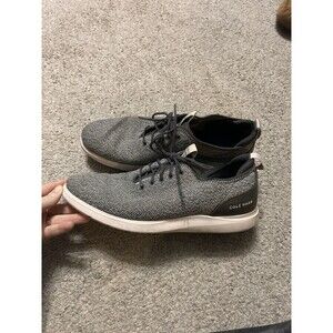 Cole Haan Shoes Mens 11.5M Grand Plus Essex‎ Distance Knit Oxford Gray C30821